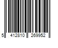 Barcode Image for UPC code 5412810269952