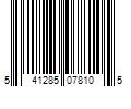 Barcode Image for UPC code 541285078105