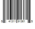 Barcode Image for UPC code 541311913615