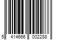 Barcode Image for UPC code 5414666002288