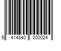 Barcode Image for UPC code 5414840000024