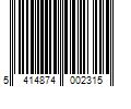 Barcode Image for UPC code 5414874002315