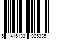 Barcode Image for UPC code 5415133025335