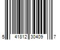 Barcode Image for UPC code 541812304097