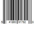 Barcode Image for UPC code 541860917928