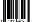 Barcode Image for UPC code 541954260121