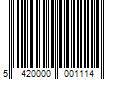 Barcode Image for UPC code 5420000001114