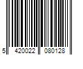 Barcode Image for UPC code 5420022080128