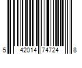 Barcode Image for UPC code 542014747248