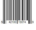 Barcode Image for UPC code 542100130749