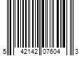 Barcode Image for UPC code 542142076043