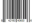 Barcode Image for UPC code 542160406006