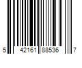 Barcode Image for UPC code 542161885367