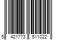 Barcode Image for UPC code 5421773511022