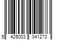 Barcode Image for UPC code 5425003041273