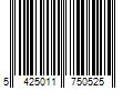 Barcode Image for UPC code 5425011750525