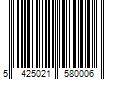 Barcode Image for UPC code 5425021580006