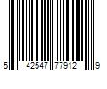 Barcode Image for UPC code 542547779129