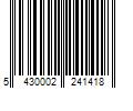 Barcode Image for UPC code 5430002241418