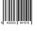 Barcode Image for UPC code 5430003941515