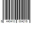 Barcode Image for UPC code 5440410004215