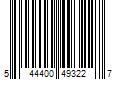 Barcode Image for UPC code 544400493227