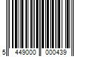 Barcode Image for UPC code 5449000000439