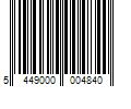 Barcode Image for UPC code 5449000004840