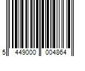 Barcode Image for UPC code 5449000004864