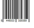 Barcode Image for UPC code 5449000089359