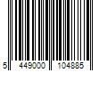 Barcode Image for UPC code 5449000104885