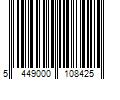 Barcode Image for UPC code 5449000108425