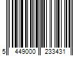 Barcode Image for UPC code 5449000233431