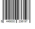 Barcode Image for UPC code 5449000236197