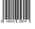 Barcode Image for UPC code 5449000256041