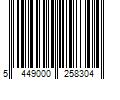 Barcode Image for UPC code 5449000258304