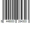 Barcode Image for UPC code 5449000284303