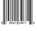 Barcode Image for UPC code 545421346714