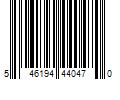 Barcode Image for UPC code 546194440470