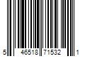 Barcode Image for UPC code 546518715321