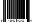 Barcode Image for UPC code 546660000030