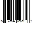 Barcode Image for UPC code 547944008612