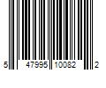 Barcode Image for UPC code 547995100822