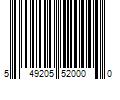 Barcode Image for UPC code 549205520000