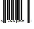 Barcode Image for UPC code 549494029871