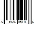 Barcode Image for UPC code 549732010906