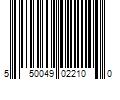 Barcode Image for UPC code 550049022100