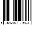 Barcode Image for UPC code 5501215216033