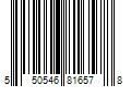 Barcode Image for UPC code 550546816578