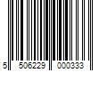 Barcode Image for UPC code 5506229000333